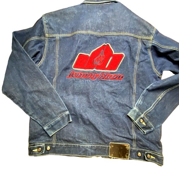 Johnny Blaze Jackets Coats Johnny Blaze Denim Jean Jacket